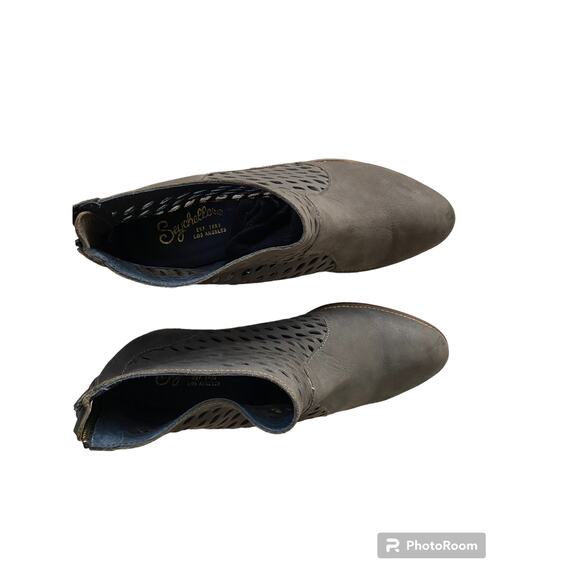 Seychelles Leather Bootie Ankle Boots Women's 7.5 - Picture 9 of 12